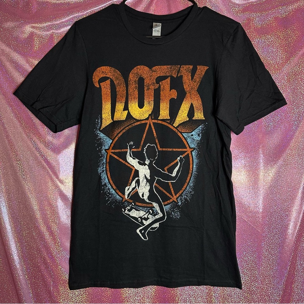 Rare HTF NOFX 90’s Rush Starman Skateboarding Logo Punk Rock Music T-Shirt Merch